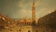 Giovanni Antonio Canal Piazza San Marco oil painting on canvas